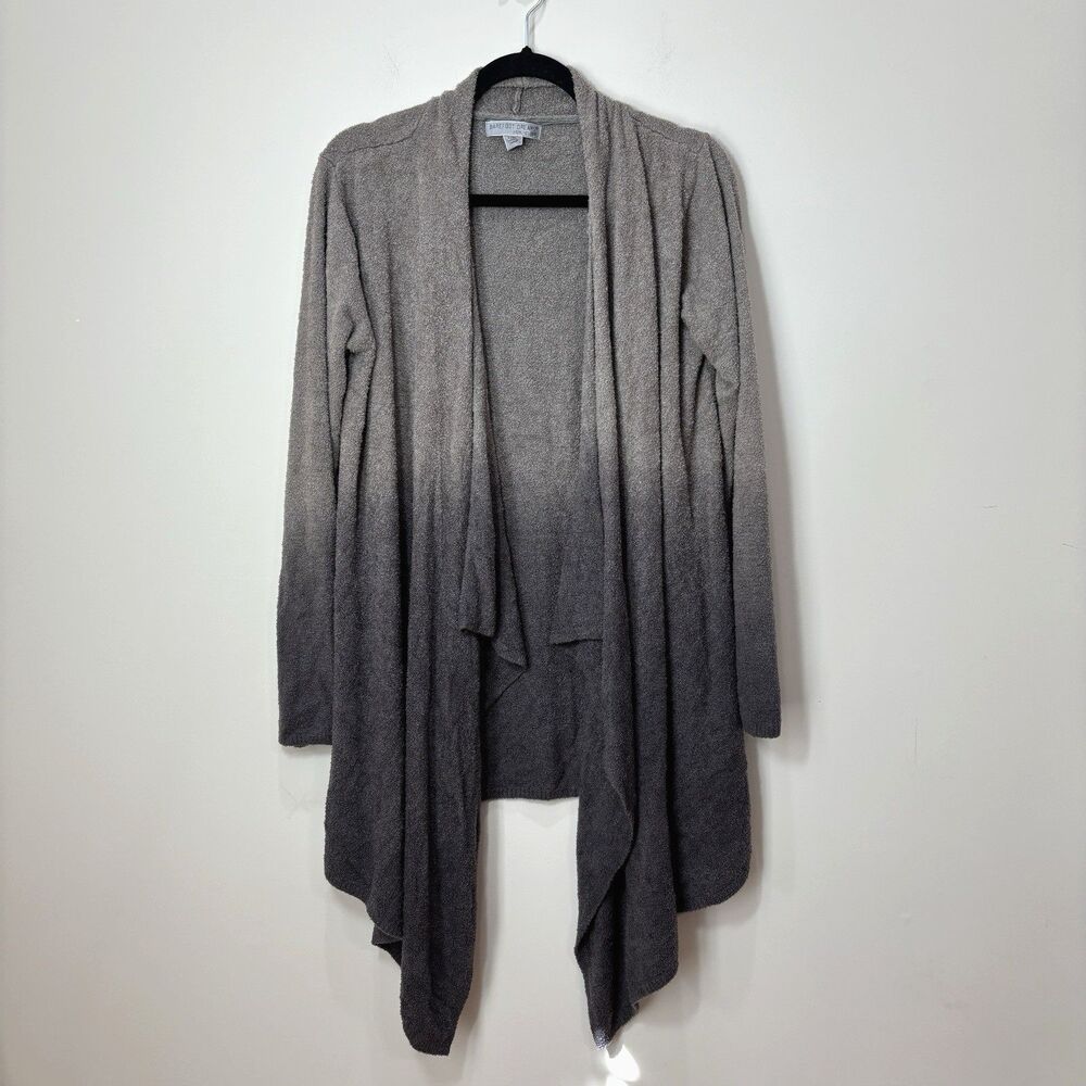 Barefoot Dreams Cozychic Lite Ombre Cardigan Pockets L/XL Soft Relaxed Lounge